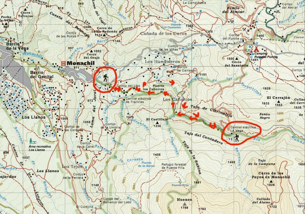 Camping Ruta Del Purche Моначиль Экстерьер фото